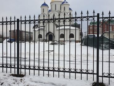 Секционные заборы профильные