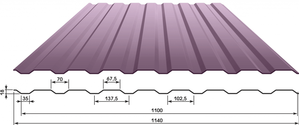 Профлист С20