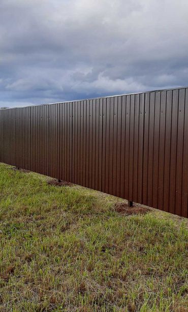 Фото забора из профнастила, Щелковский район, Старки