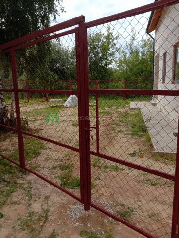 Отзыв клиента о секционном заборе из сетки