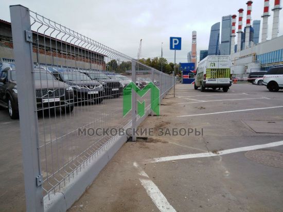 3D забор для парковки