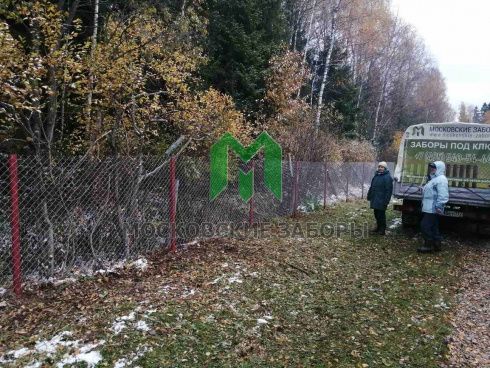 Ограждение из сетки-рабица, отзыв клиентов