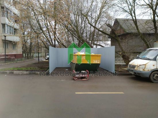 Ограждение для 8-ми кубового контейнера