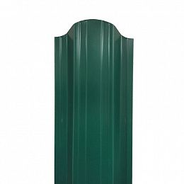 Металлический штакетник, двухсторон. Н-1.5м, зеленый (RAL 6005)
