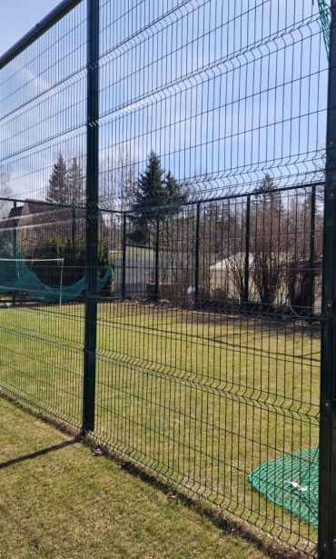 Ограждение спортивной площадки для дома из 3Д забора