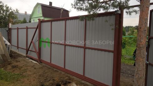 Благодарность клиента компании Московские заборы