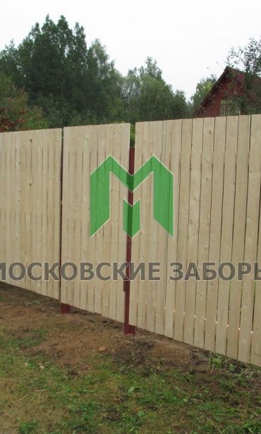 Фото деревянного забора в г. Жуковский