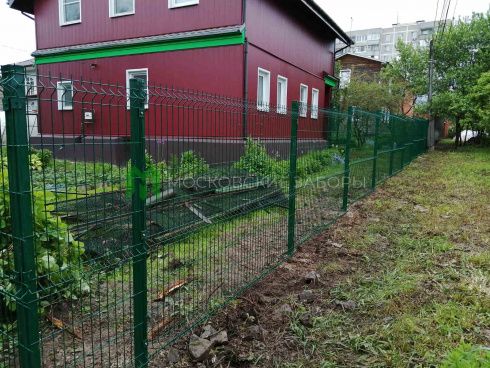 Отзыв об установке 3Д забора
