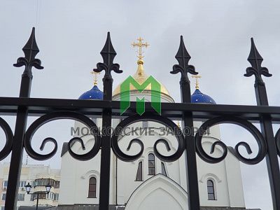Кованые заборы