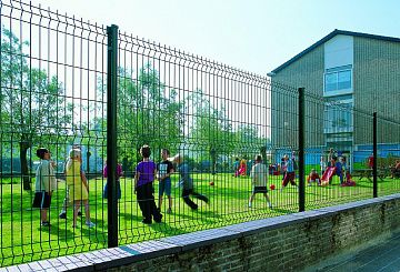 3D заборы для территории школ и детских садов