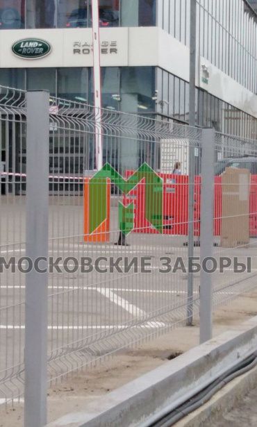 3D забор для парковки