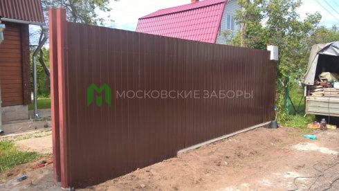 Благодарность клиента компании Московские заборы