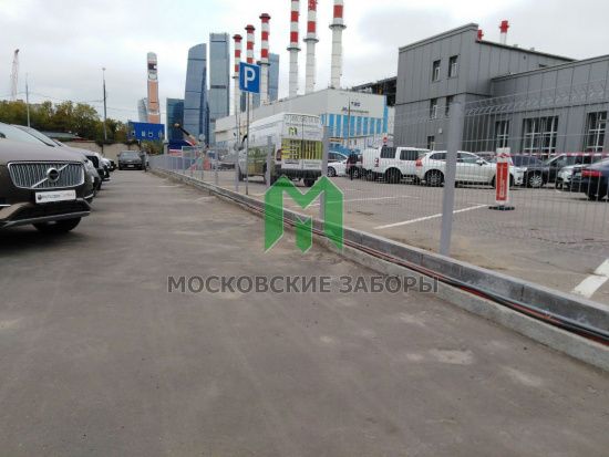 3D забор для парковки