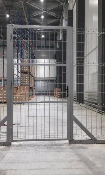 3Д ограждения складских помещений