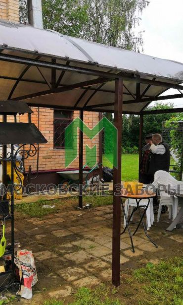 Фото полукруглого навеса, Чеховский район