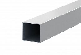 Столб для забора H=1,8м 60х60х1,5 порошковое покрытие серый