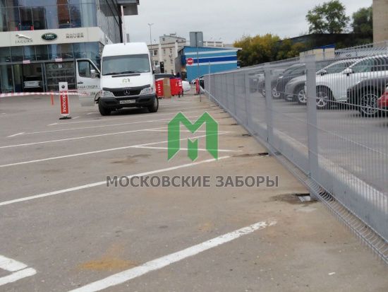 3D забор для парковки