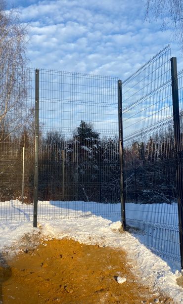 Промышленное ограждение из 3д секций