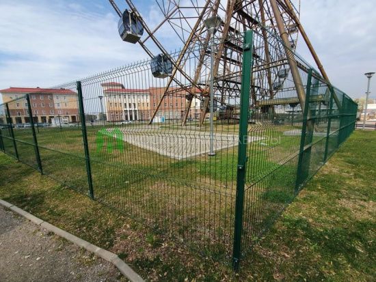 3D забор в Сочи-парк, Краснодарский край