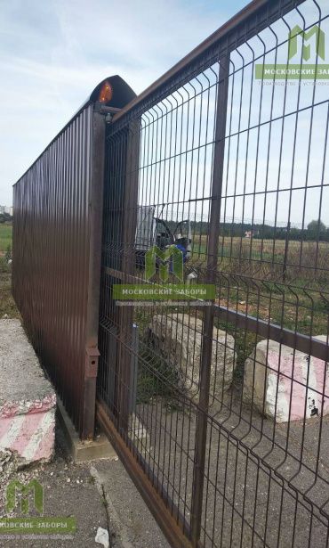 Фото 3D - забора/Забор из профнастила, Можайск от 25.09.2018