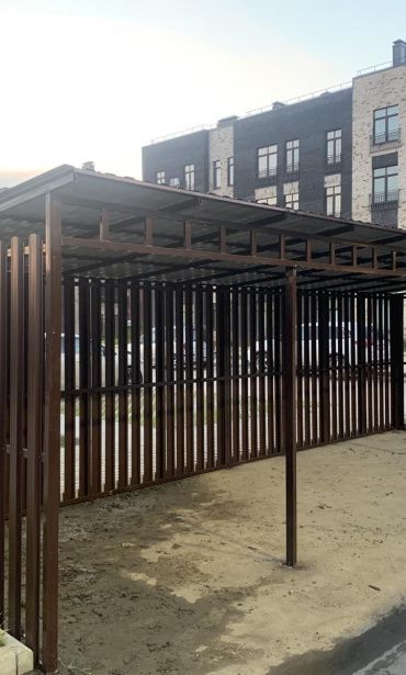 Ограждение контейнерной площадки