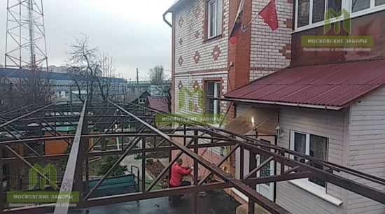 Фото полукруглого навеса, Жуковский, от 17.10.2018