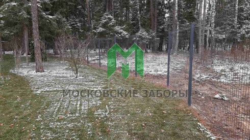 Отзыв клиента об установке 3D забора, Красногорский район